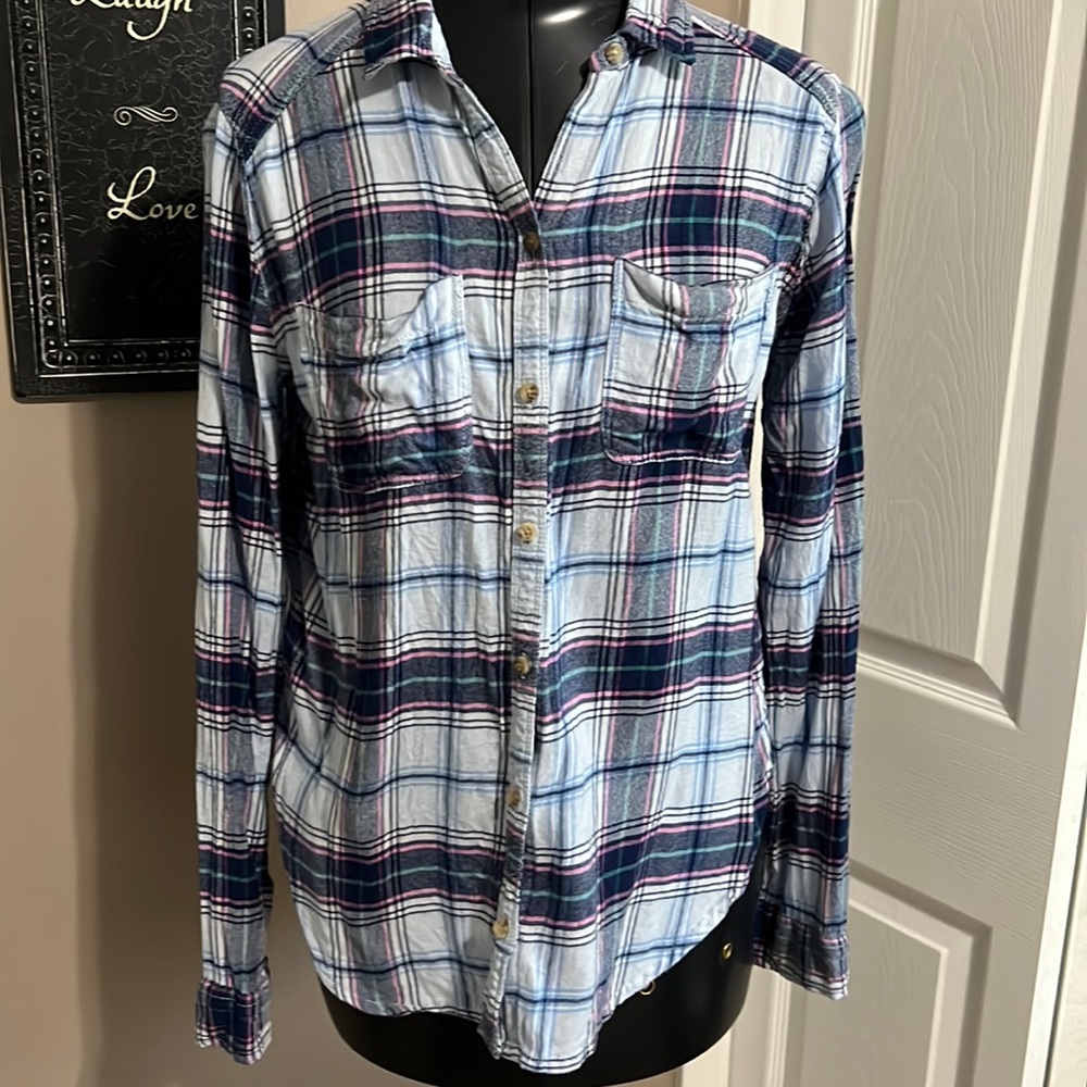 Abercrombie & Fitch Flannel Size M